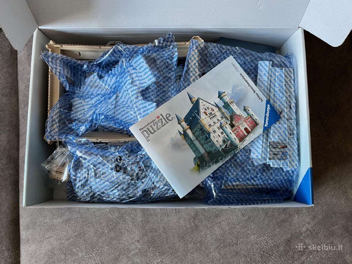 Ravensburger 3D Neuschwanstein pilis - nuotraukos Nr. 2