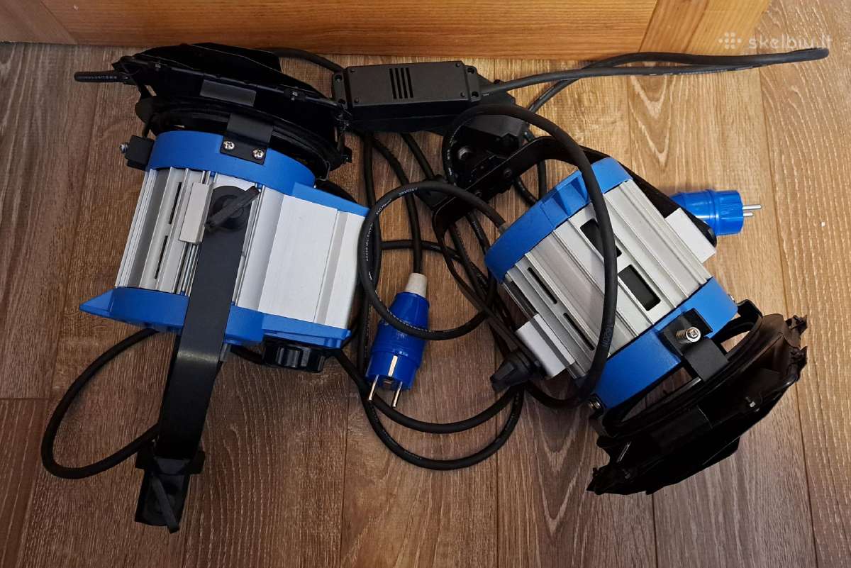 Tungsten Fresnel 300w šviesos prietaisas - nuotraukos Nr. 2