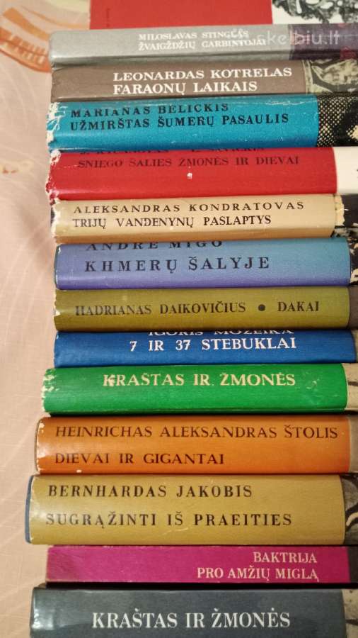 Kultūrų pėdsakais serija 24 knygos - nuotraukos Nr. 2