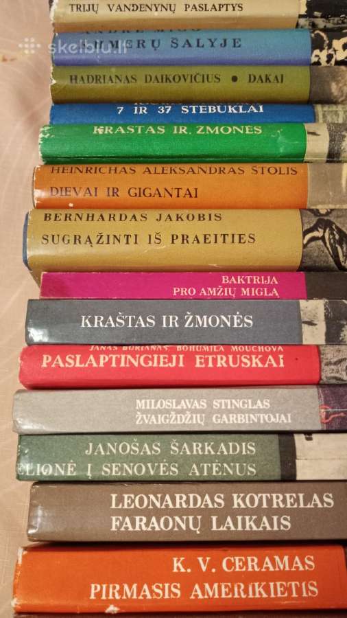 Kultūrų pėdsakais serija 24 knygos - nuotraukos Nr. 3