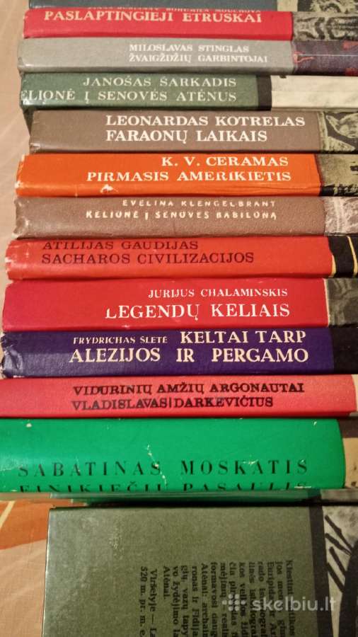 Kultūrų pėdsakais serija 24 knygos - nuotraukos Nr. 4