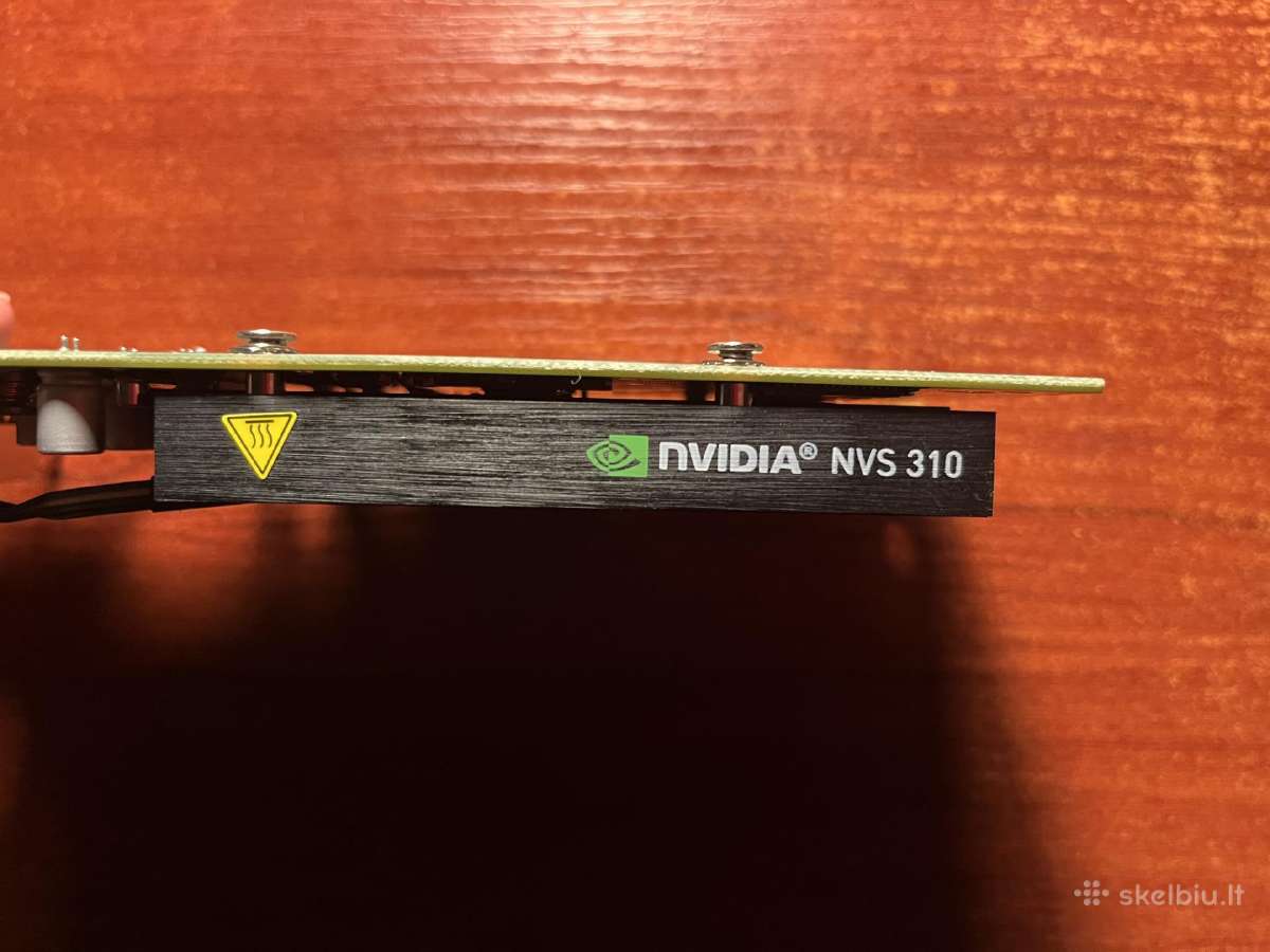 Nvidia Nvs 310 low profile vaizdo plokštė - nuotraukos Nr. 3
