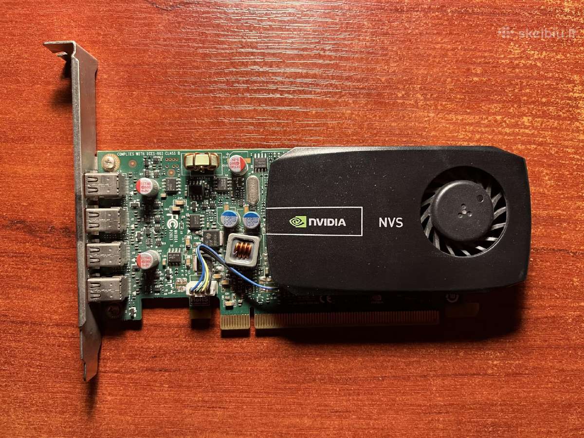 Nvidia Nvs 510 vaizdo plokštė