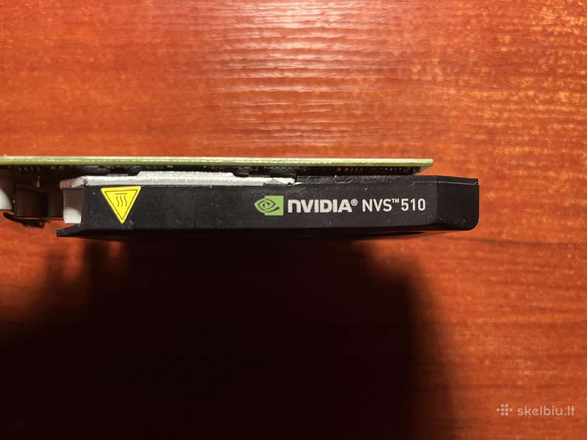 Nvidia Nvs 510 vaizdo plokštė - nuotraukos Nr. 3