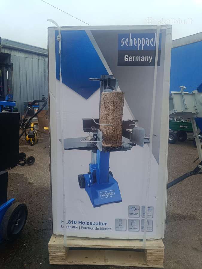 Scheppach Hl 810 Hidraulinė malkų skaldykle 230 V. - nuotraukos Nr. 2