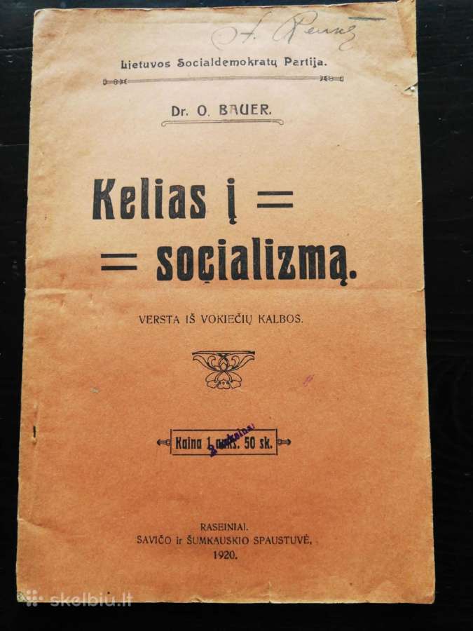 Kelias i socializma 1920m