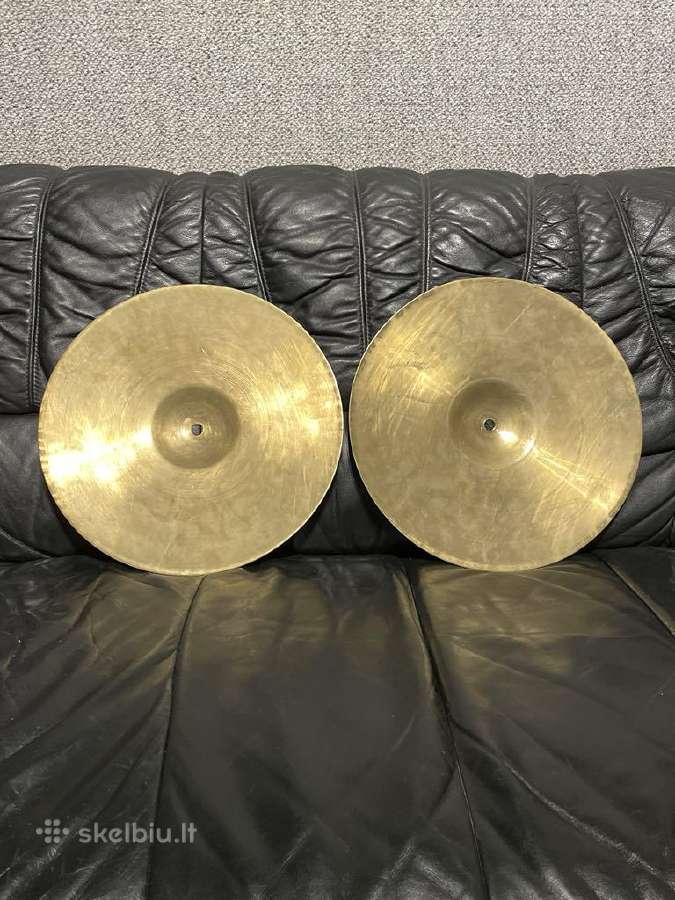 Parduodu Paiste Alpha 20 ride,cb-hi hat - nuotraukos Nr. 4
