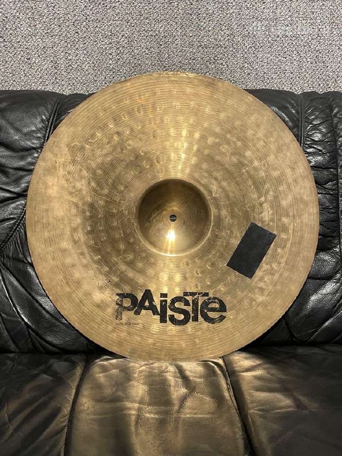 Parduodu Paiste Alpha 20 ride,cb-hi hat - nuotraukos Nr. 2