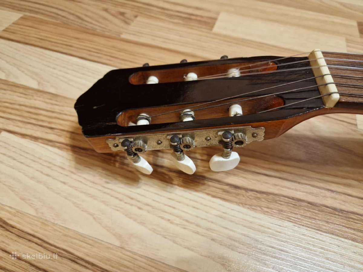 Vintažinė/antikvarinė Cremona gitara - nuotraukos Nr. 6