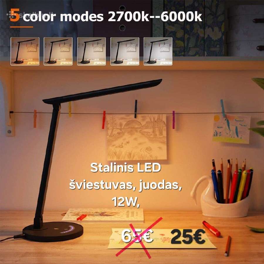 Akcija LED lempos šviestuvai nuo 2,8€ LED panele - nuotraukos Nr. 8