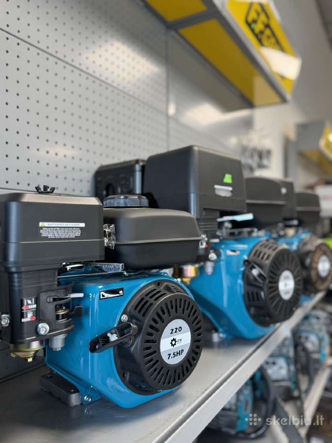 Varikliai 18hp,16hp,7.5hp , 14hp su El.starteriu