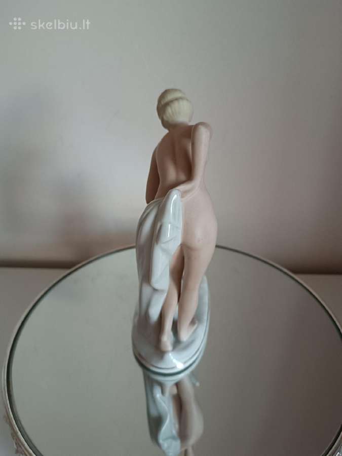 Senovinė porcelianinė statulėlė Wallendorf Art Dec - nuotraukos Nr. 6