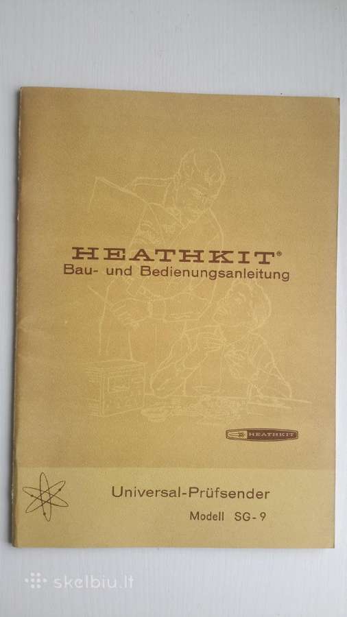 "Heathkit" signalų generatoriaus instrukcija