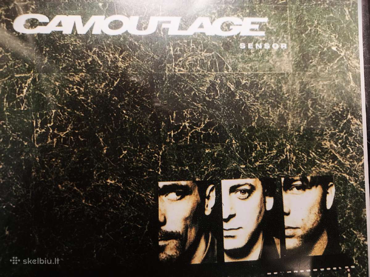 2 Audio Cd_ Camouflage + dovanoju audio kasetė
