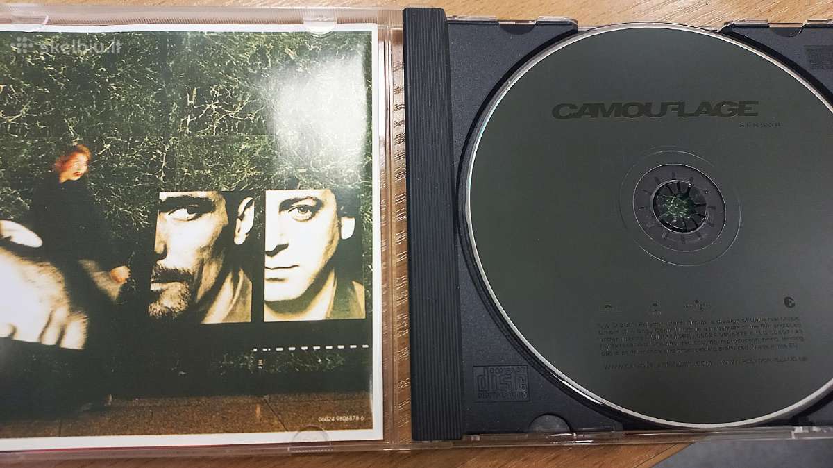 2 Audio Cd_ Camouflage + dovanoju audio kasetė - nuotraukos Nr. 2