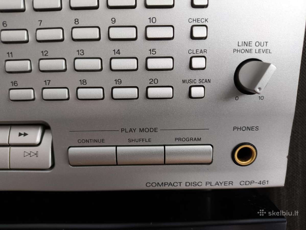Sony Cdp-461 - nuotraukos Nr. 5