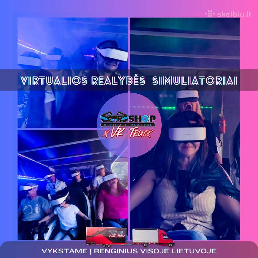 V-r Shop X Vr Truck simuliatoriai renginiams - nuotraukos Nr. 8
