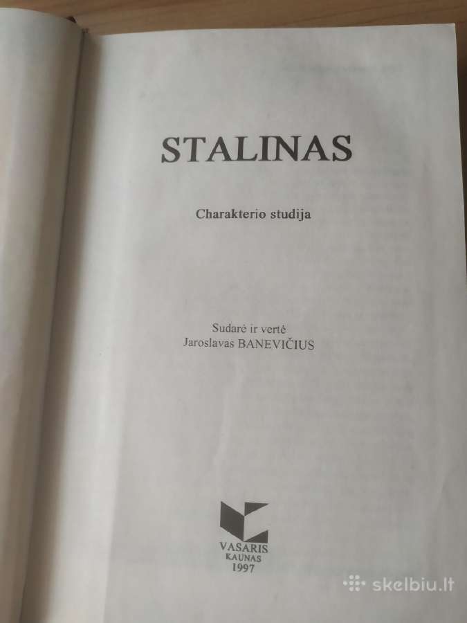 J. Banevičius "Stalinas: charakterio studija" - nuotraukos Nr. 4