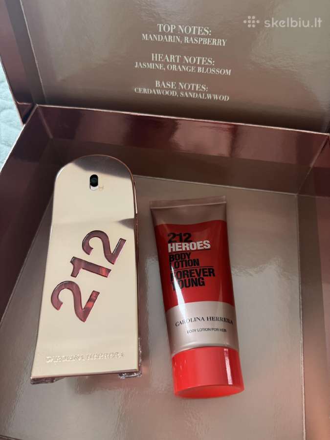 Kvepalų rinkinys Carolina Herrera 212 - nuotraukos Nr. 4