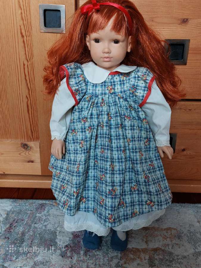 Vintažinė kolekcinė lėlė Jesmar 56cm - nuotraukos Nr. 3