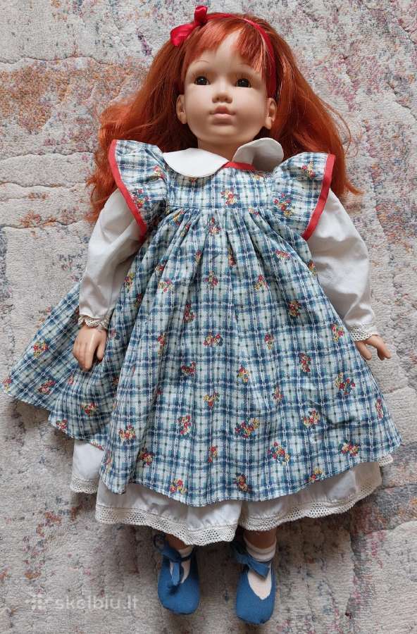 Vintažinė kolekcinė lėlė Jesmar 56cm - nuotraukos Nr. 4