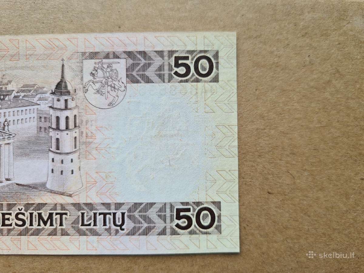 50 litų 1993 m. - nuotraukos Nr. 6
