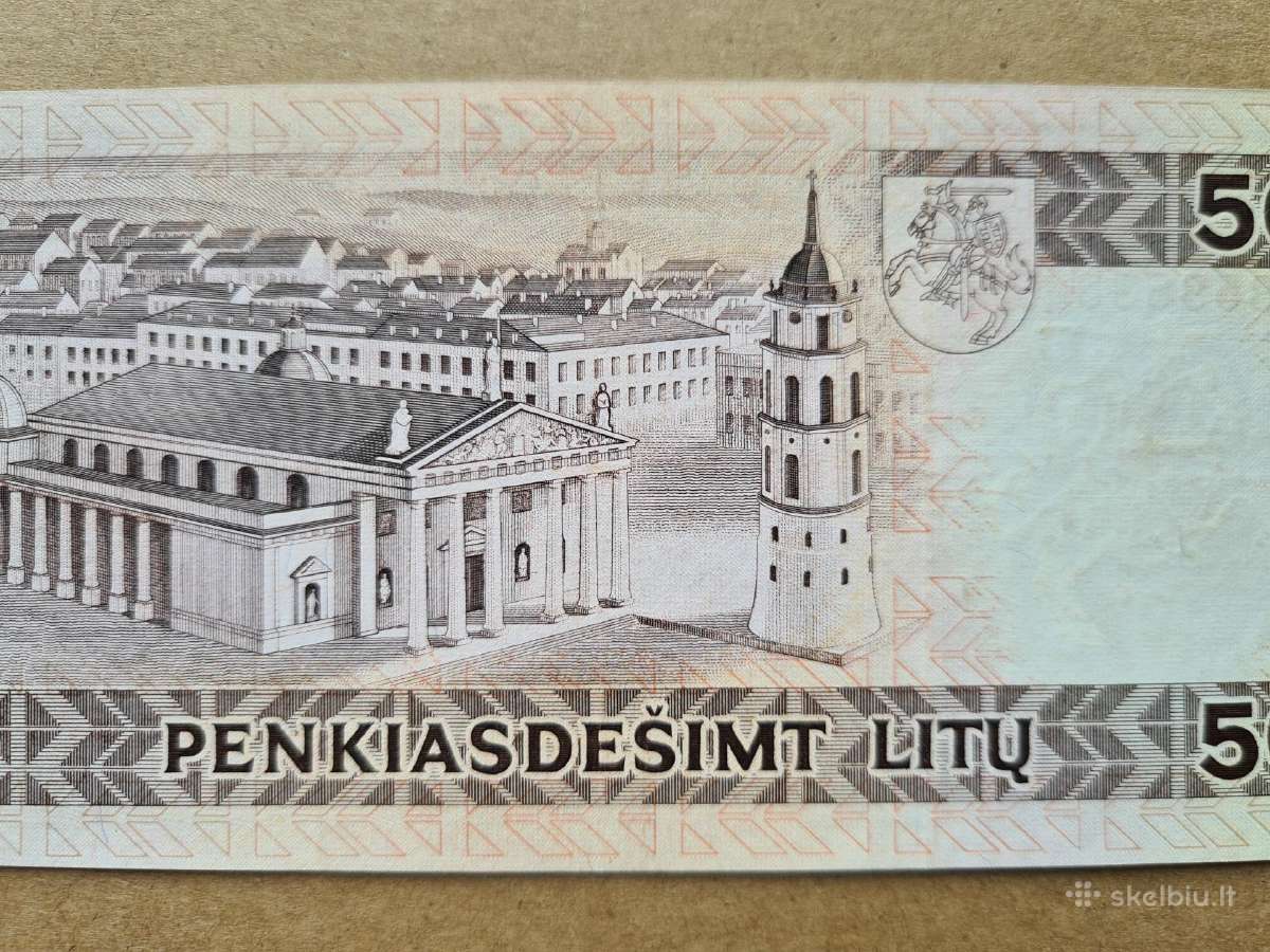 50 litų 1993 m. - nuotraukos Nr. 7