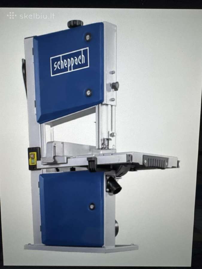 Juostinės pjovimo Scheppach Hbs261 bandsage