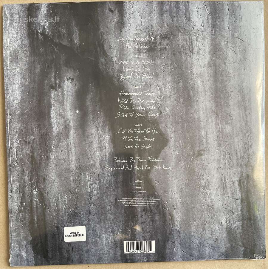 Bon Jovi – New Jersey vinilas 2 Lp - nuotraukos Nr. 2