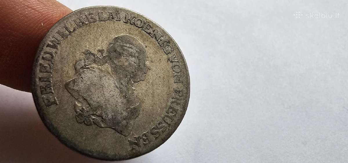 1787 1/3 talerio Brandenburgas-prusija - nuotraukos Nr. 4