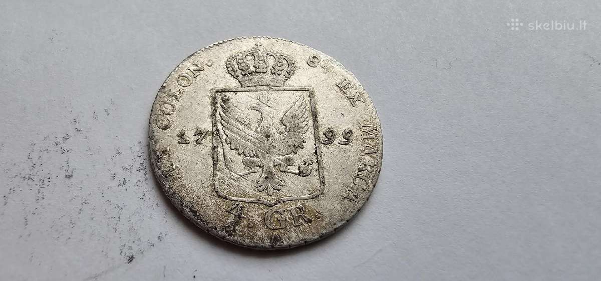 1799 4 Grasiai Brandenburgas-prusija Au - nuotraukos Nr. 5