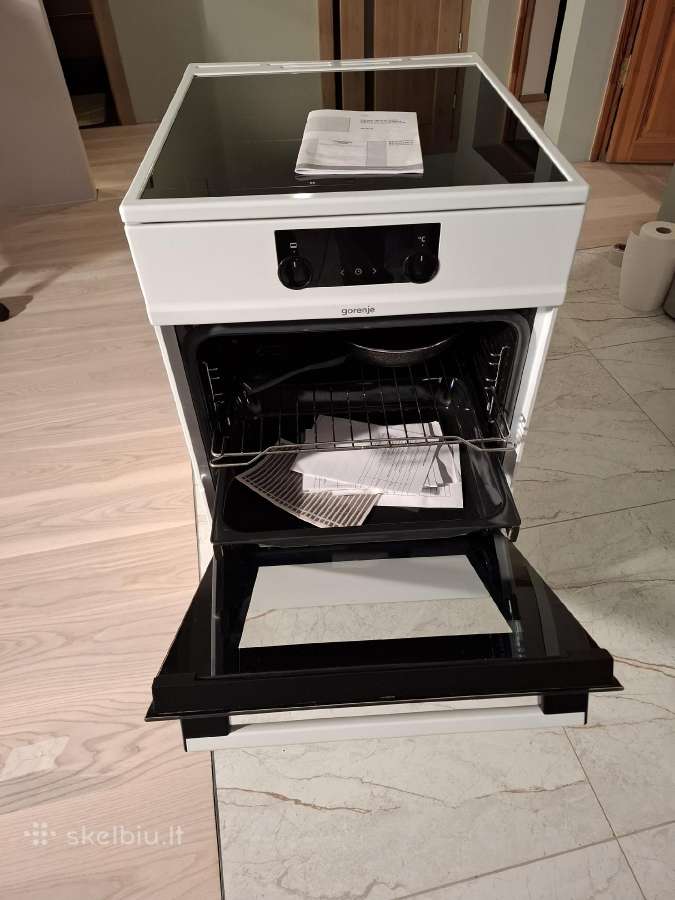 Parduodama indukcinė viryklė su elektrine orkaite - nuotraukos Nr. 2