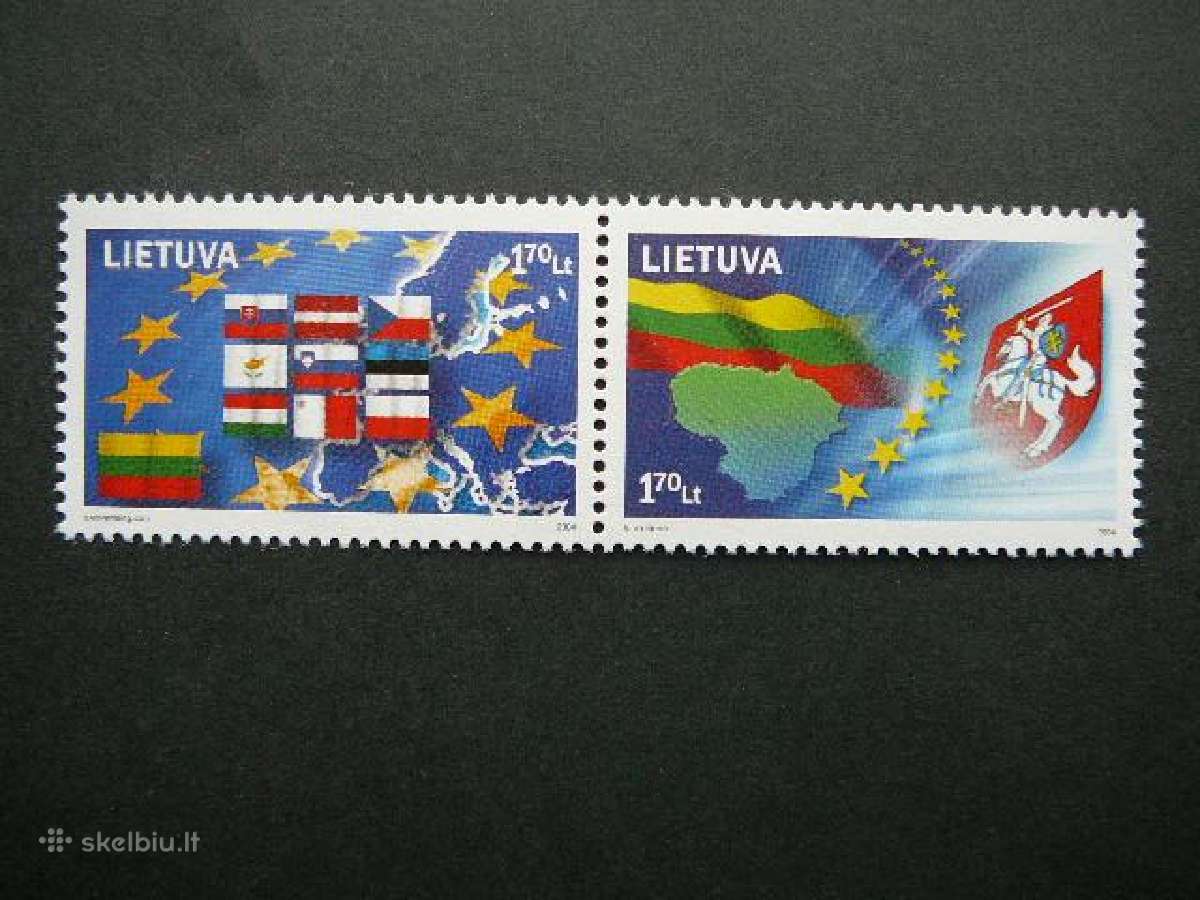 Lietuva 2004 Suvienyta Europa svarus lit844/5S