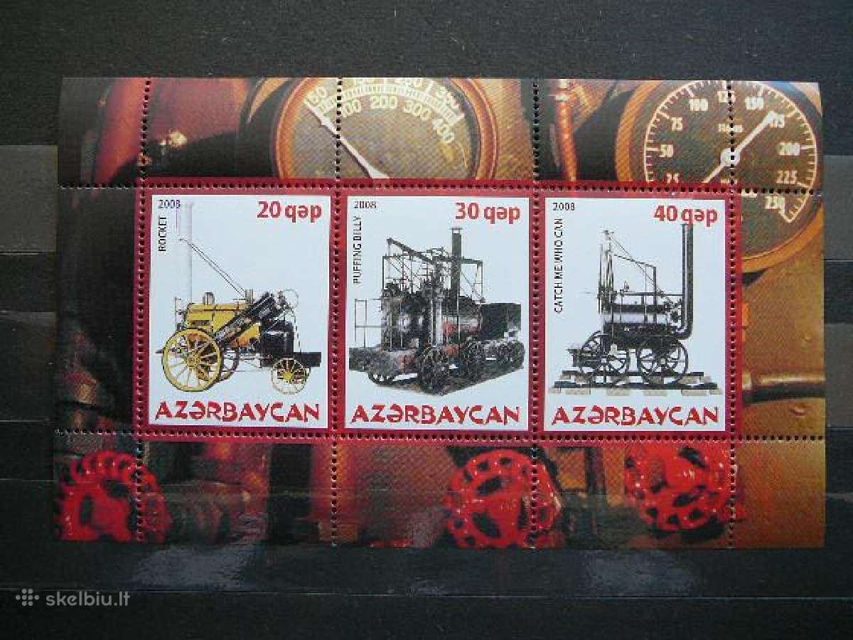 Garveziai Azerbaidzanas 2008 Mnh az454