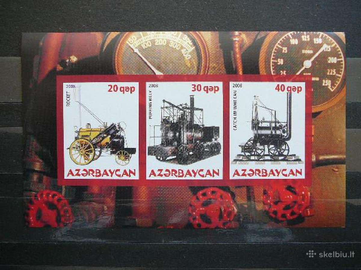 Garveziai Azerbaidzanas 2008 Mnh az455