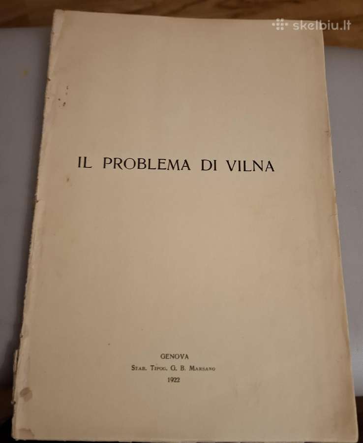 Il Problema Di Vilna
