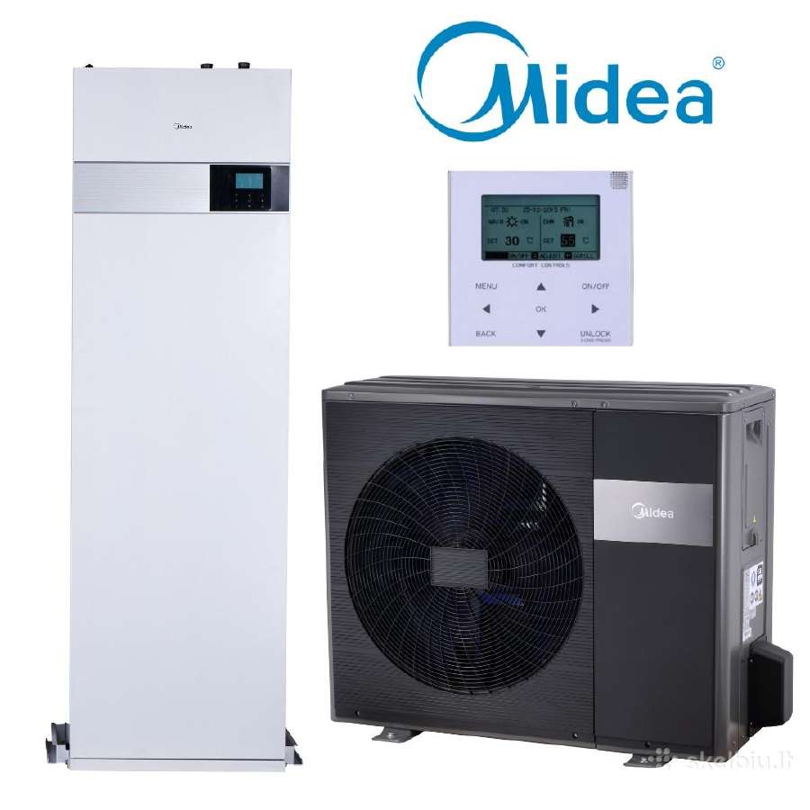 Midea M-thermal arctic oras-vanduo šilumos siurbl.
