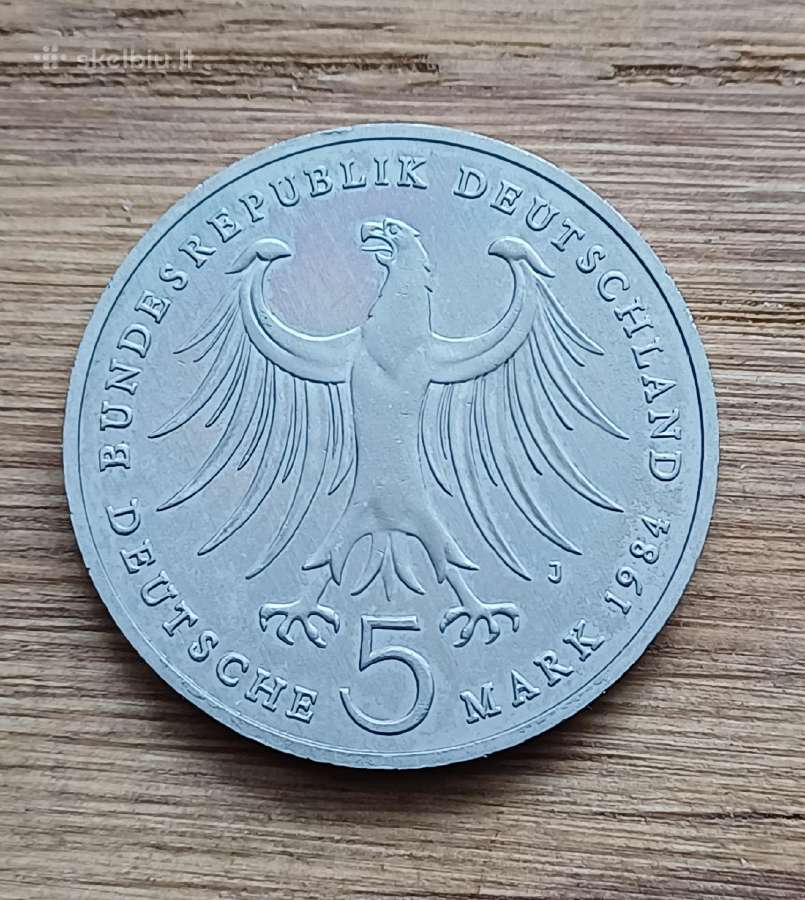 5 markės Vokietija - nuotraukos Nr. 4