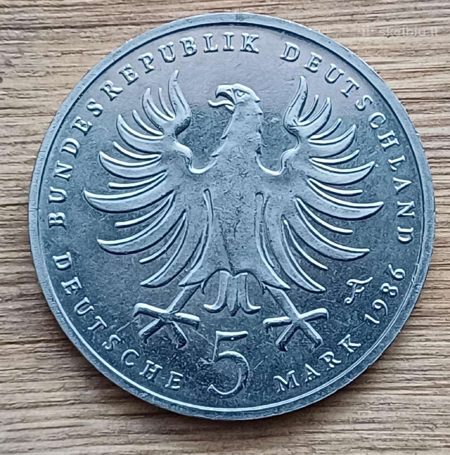 5 markės Vokietija - nuotraukos Nr. 18