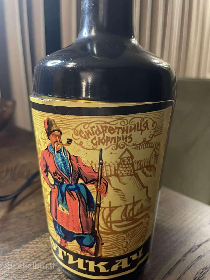 Vintažinė cigaretinė butelys - nuotraukos Nr. 3