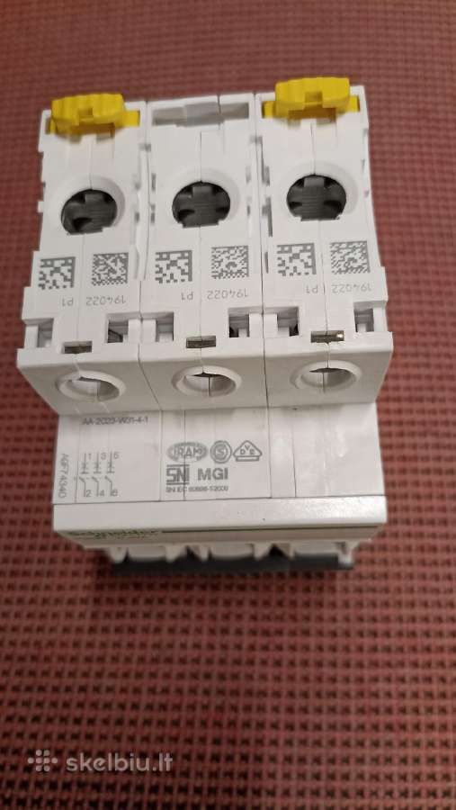 Modulinis automatinis jungiklis Schneider 40 A - nuotraukos Nr. 3