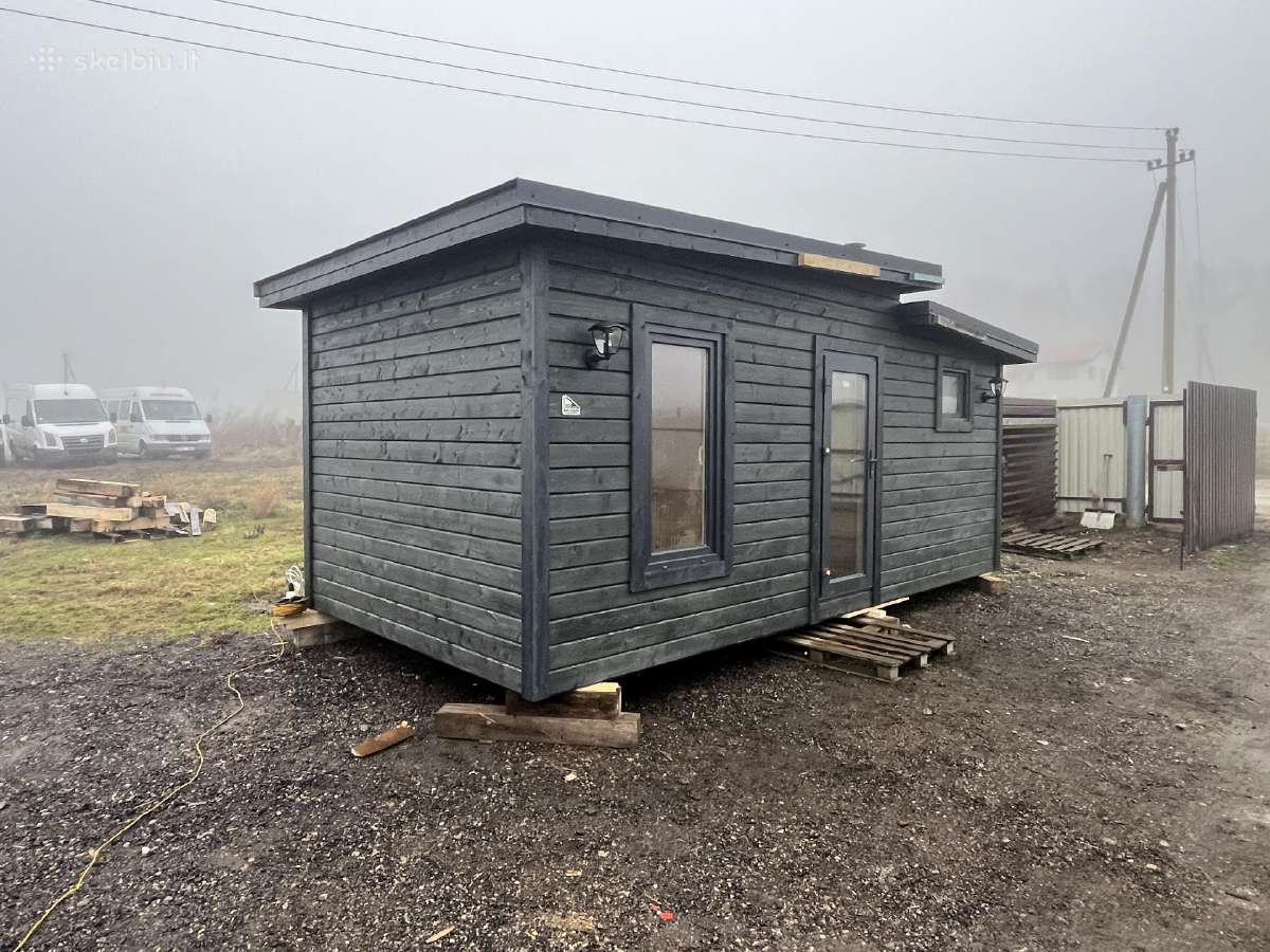 Pirtis sauna pirtys karkasines - nuotraukos Nr. 2