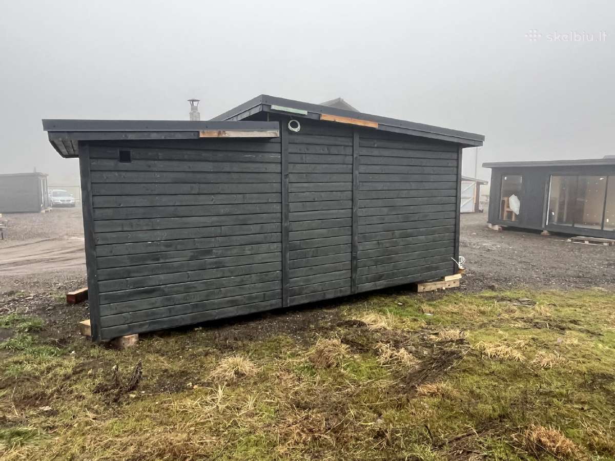 Pirtis sauna pirtys karkasines - nuotraukos Nr. 4
