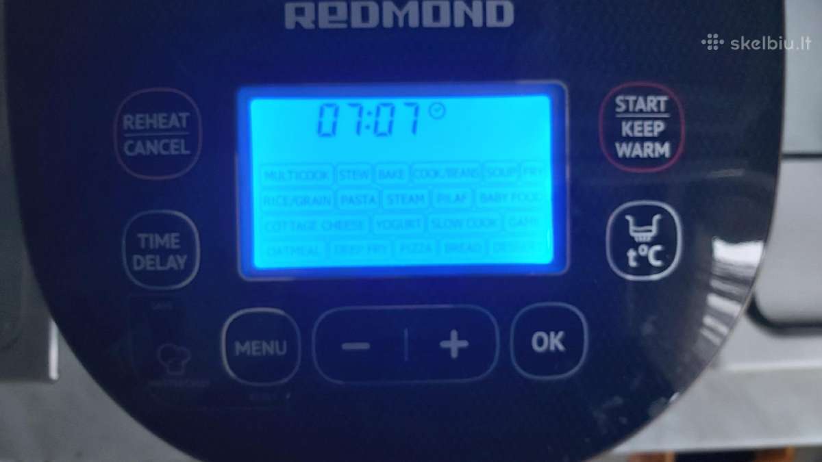 Daugiafunkcinis puodas Redmond Multicooker Rmc-250 - nuotraukos Nr. 2