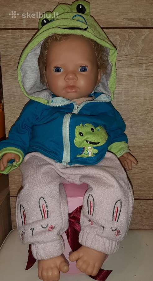 Žaista mylėta nuostabi Reborn lėlė 48cm. Didelė