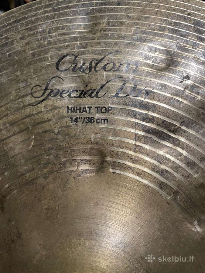 Parduodu hi-hat Zildjan K Custom Special dry 14 - nuotraukos Nr. 3