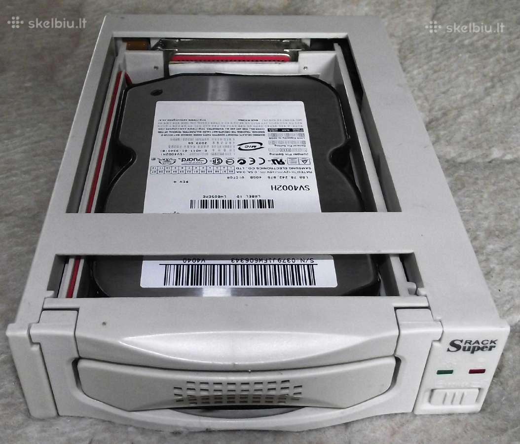 Ištraukiamas iš kompo stalčius su 3.5 HDD diskų - nuotraukos Nr. 2