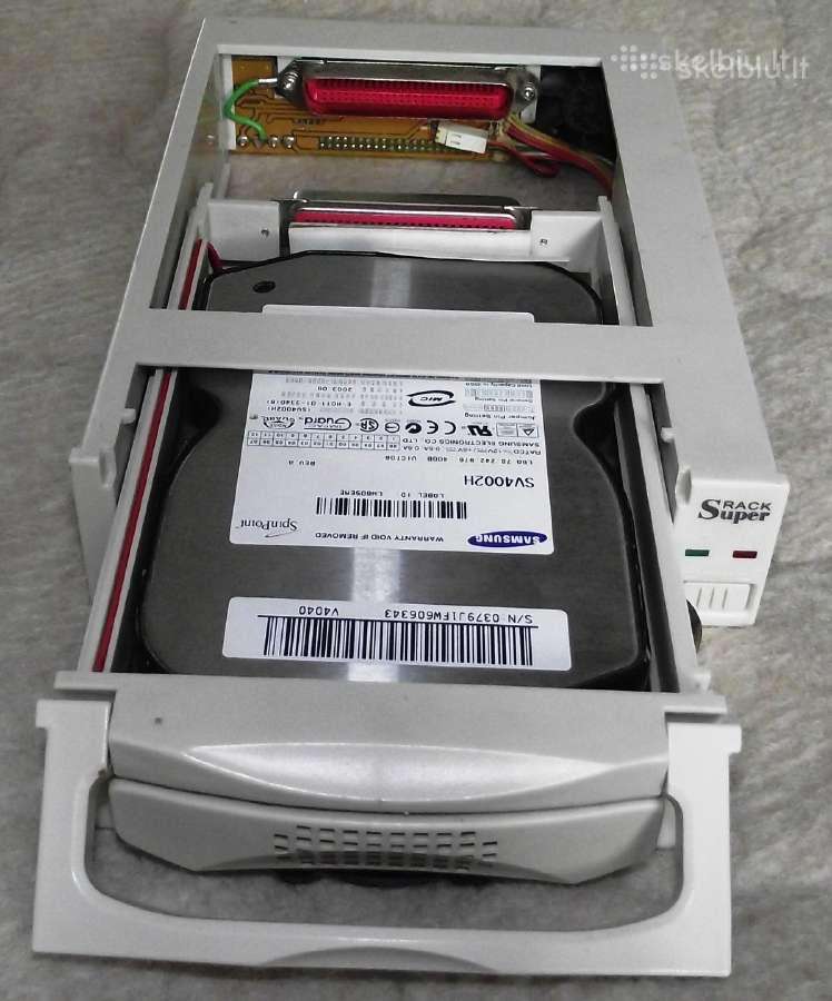 Ištraukiamas iš kompo stalčius su 3.5 HDD diskų - nuotraukos Nr. 3