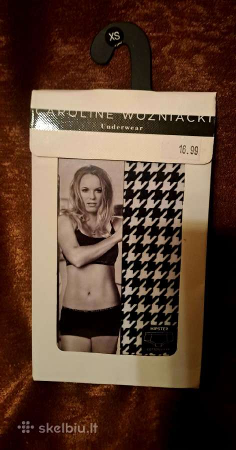 Houndstooth rašto naujos kelnaitės