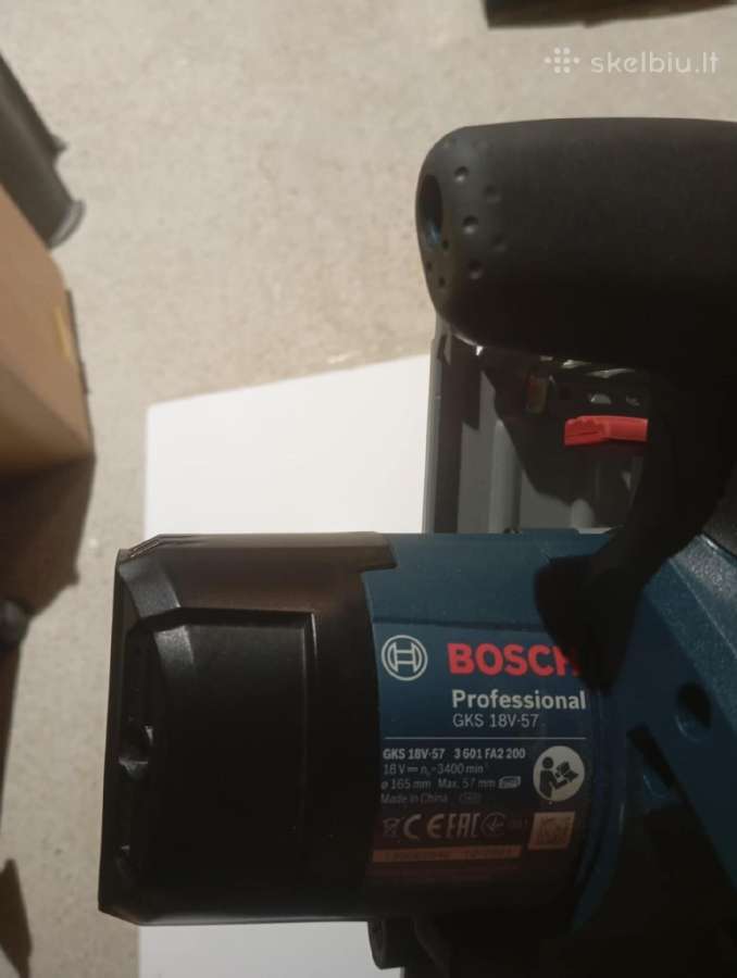 Bosch įvairūs akumuliatoriniai irankiai - nuotraukos Nr. 3